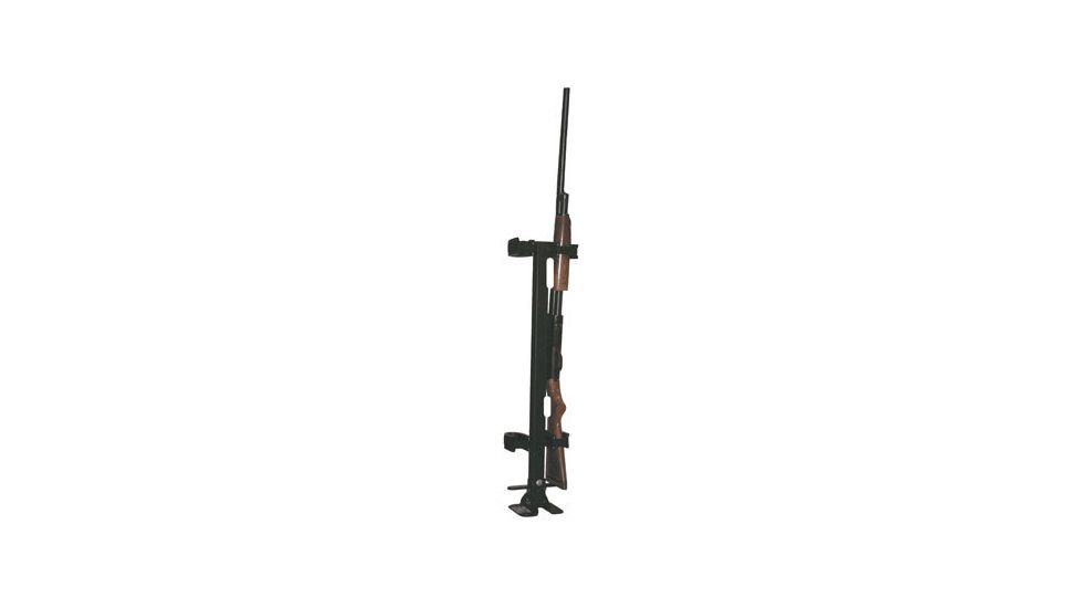 Removable Floor Mount Two Gun Holder 10082