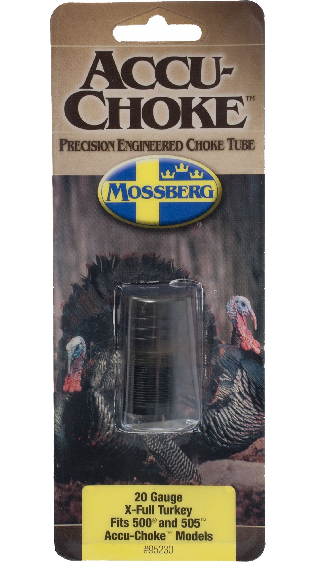 Mossberg Accu II Choke Tube XFull Turkey Lead 20 Gauge 500/505 95230