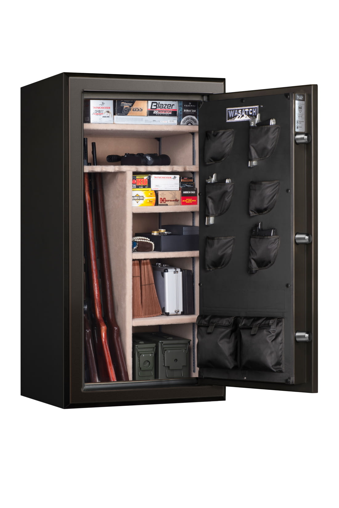 Wasatch 40 Gun Fire and Waterproof Gun Safe with ELock